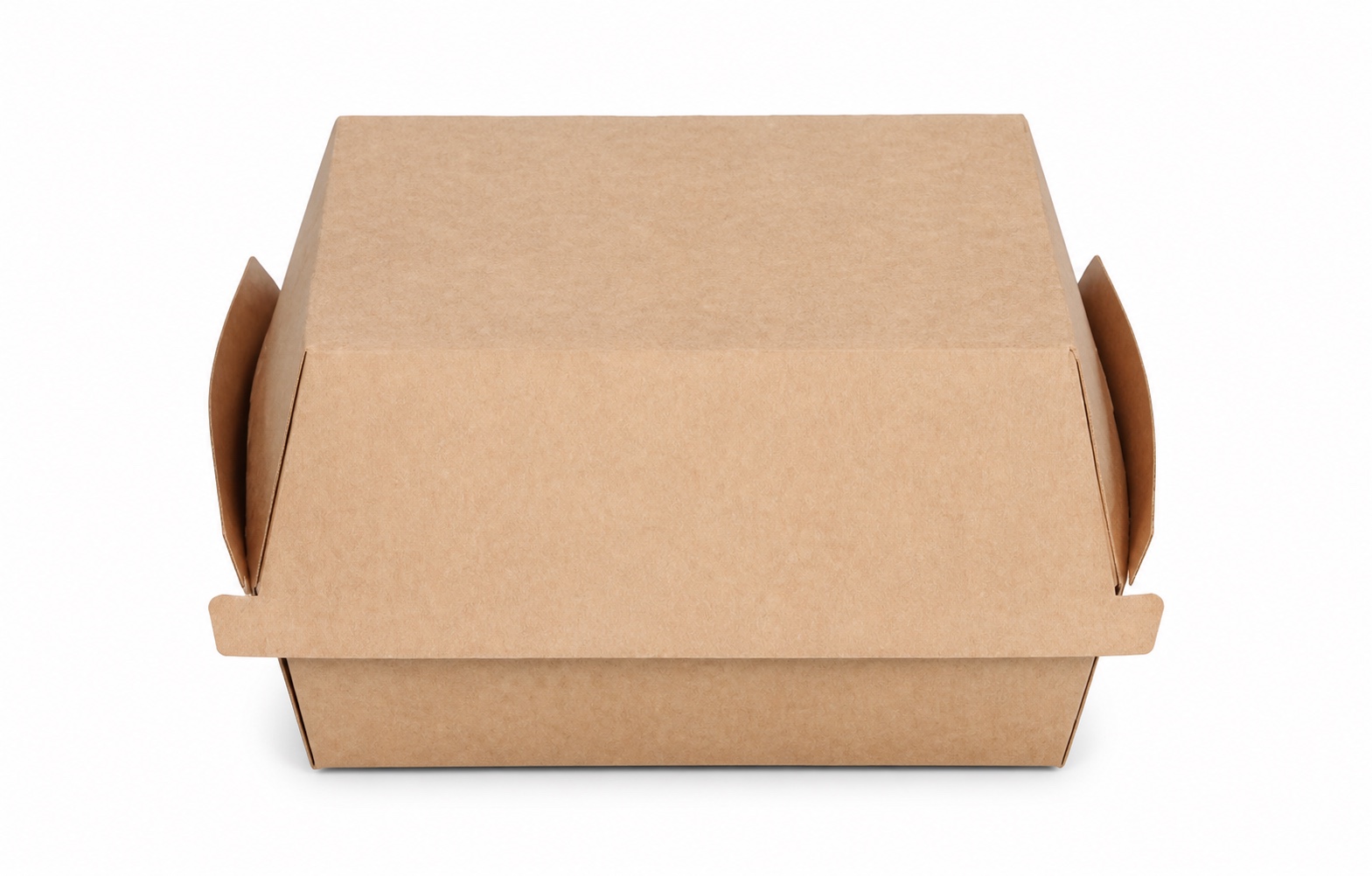 Medium kraft burger box